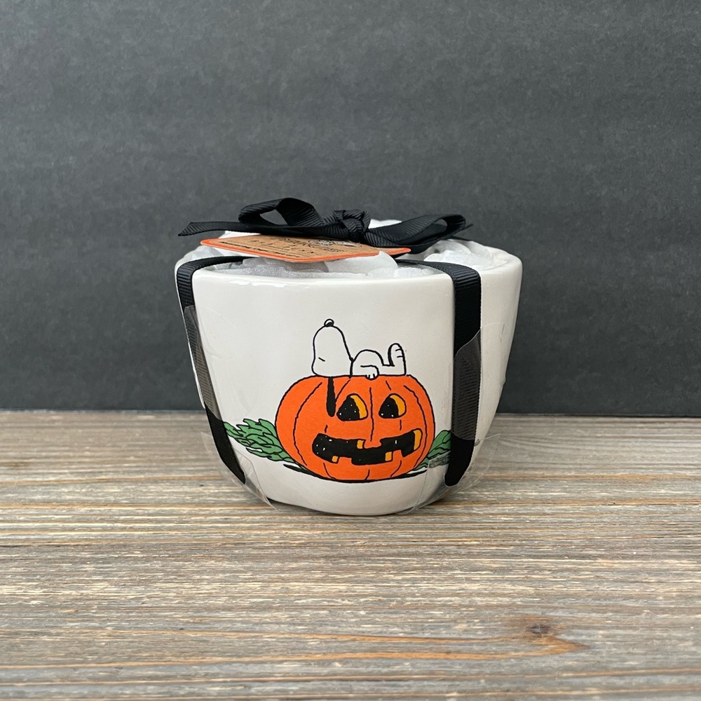 Rae Dunn Magenta Halloween Peanuts Snoopy Measuring Cups New 2023 Set of 4 NWT